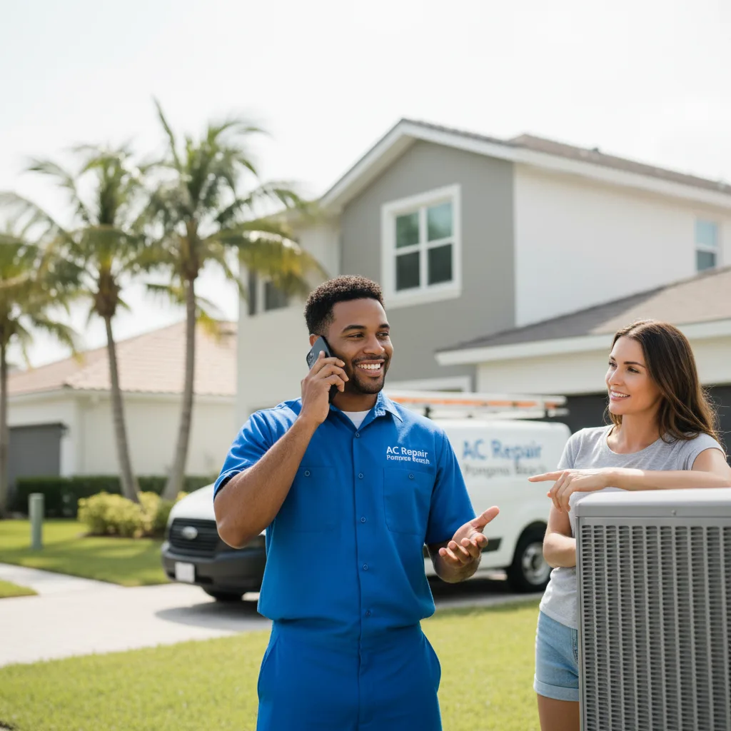AC Repair Pompano Beach customer support in Tampa